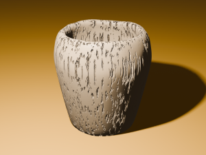 Clay glass 3D Model