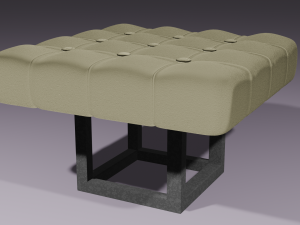 Room pouf Model 3D