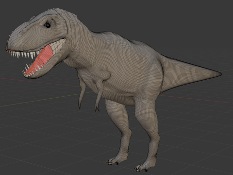 Dinosaur T-Rex 3D Model