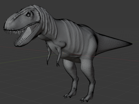 Dinosaur T-Rex 3D Model