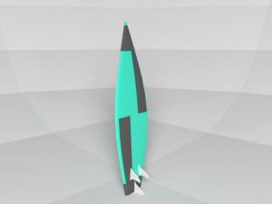 surf board 3D Model