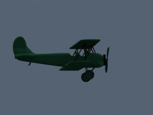 u2 soviet plane 3D Model