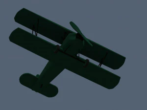 u2 soviet plane 3D Model