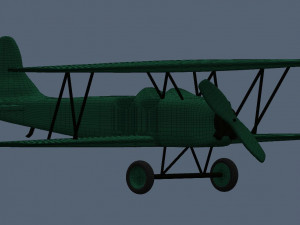 u2 soviet plane Model 3D