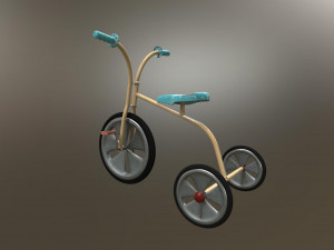 children bicycle 3D Model