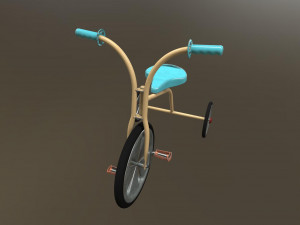 children bicycle 3D Model