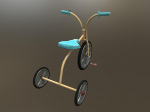 children bicycle 3D Model