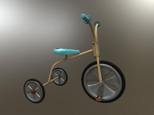 children bicycle 3D Model