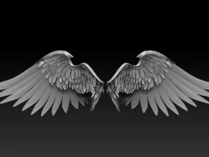 Angel wings 3D Model