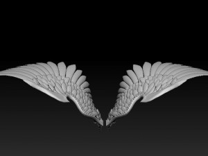 Angel wings Modello 3D