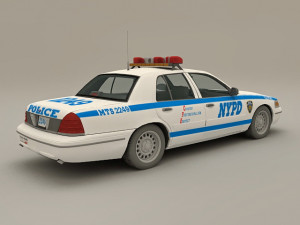 ford-crown victoria police 3D Model