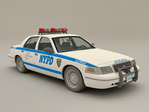 ford-crown victoria police 3D Model