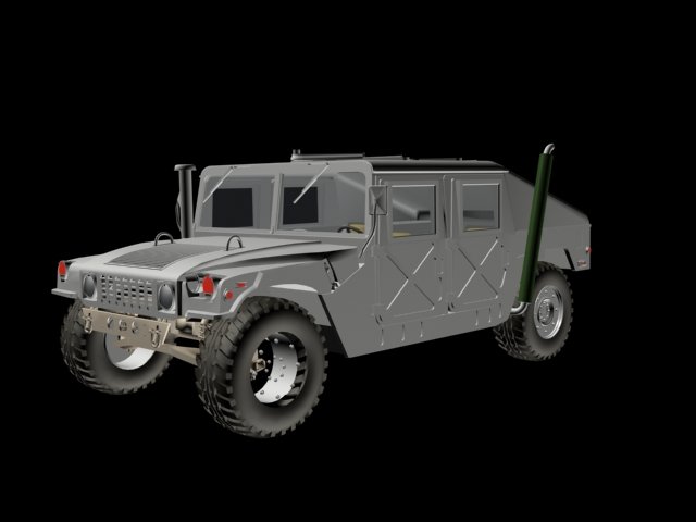 hummer Modello 3D .c4d .max .obj .3ds .fbx .stl .blend 