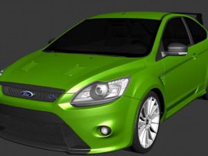 Ford-focus rs 3D Model