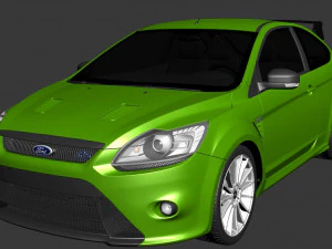 Ford focus rs Modelo 3D
