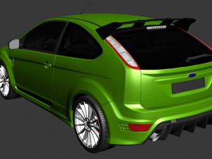 Ford-focus rs 3D Model