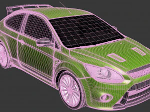 Ford-focus rs 3D Model