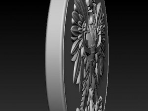 eagle coin Modelo de impresión 3D