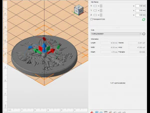 moneda &aacute;guila Modelo de impresión 3D