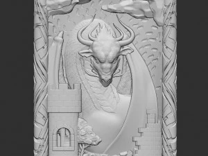 bakgamon Model Cetak 3D