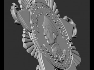 Medal order admiral Nahimov 3D-printmodel