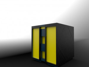 ski-fi box Modello 3D