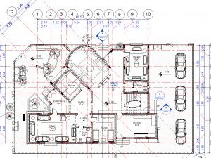 modern villa in revit 2017 3D Model
