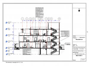 modern villa in revit 2017 3D Model
