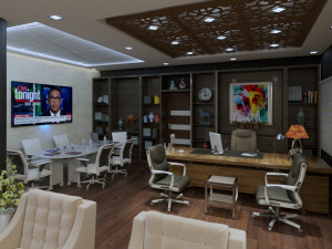 director office Modello 3D