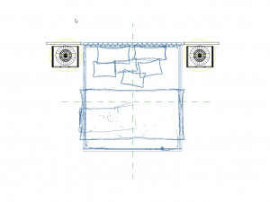 king bed Modelo 3D