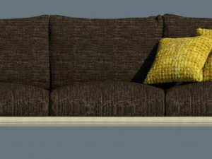 nubian sofa 3D Model