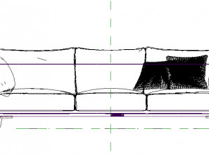 nubian sofa 3Dモデル