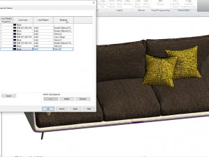 nubian sofa 3D Model