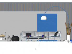 revit family setting area 3D Model