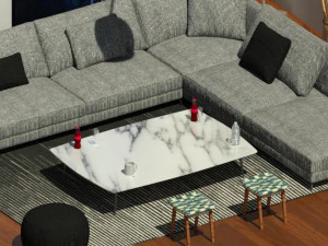revit family setting area 3D Model