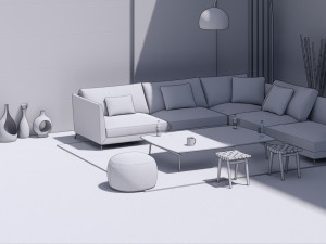 revit family setting area 3D मॉडल