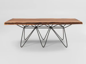 wood table 3D Model