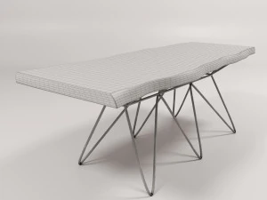wood table 3D Model