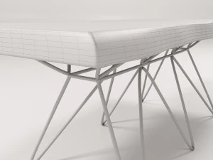 wood table 3D Model