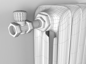 radiator mc-140 3D Model