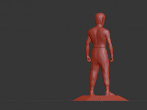bruce lee 3D-printmodel