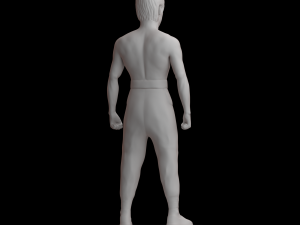 bruce lee 3D-printmodel