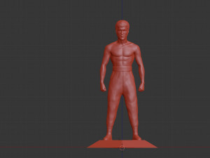 bruce lee 3D-printmodel