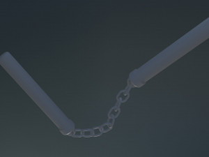 nunchaku 3D 打印模型