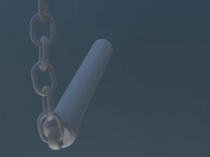 nunchaku 3D Print Model
