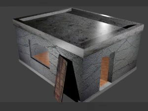 сторожка 3D Модель