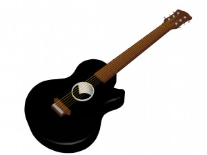 guitar 3D Модель