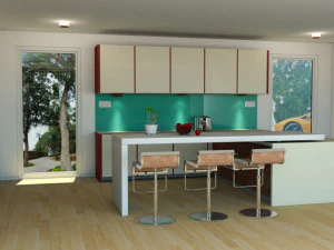 रसोईघर 3D मॉडल