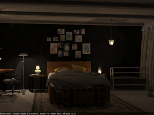 bedroom Modelo 3D