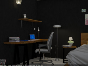 bedroom Modelo 3D